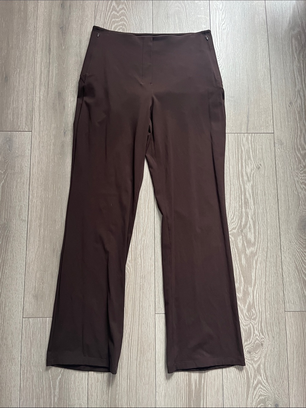 Lululemon Women's Straight-Leg Dress Pants in Dark Brown